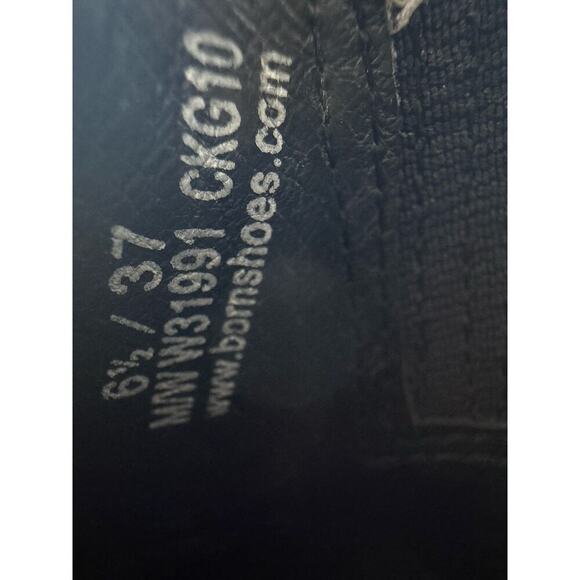 Born Womens Black Size 6‎ 1/2 Booties Western Studded - Picture 9 of 11